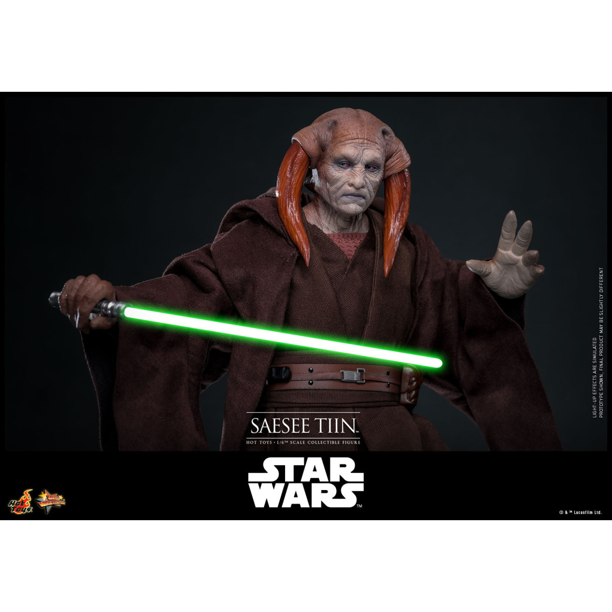 Hot Toys Star Wars - Saesee Tiin MMS1/6 - Die Rache der Sith