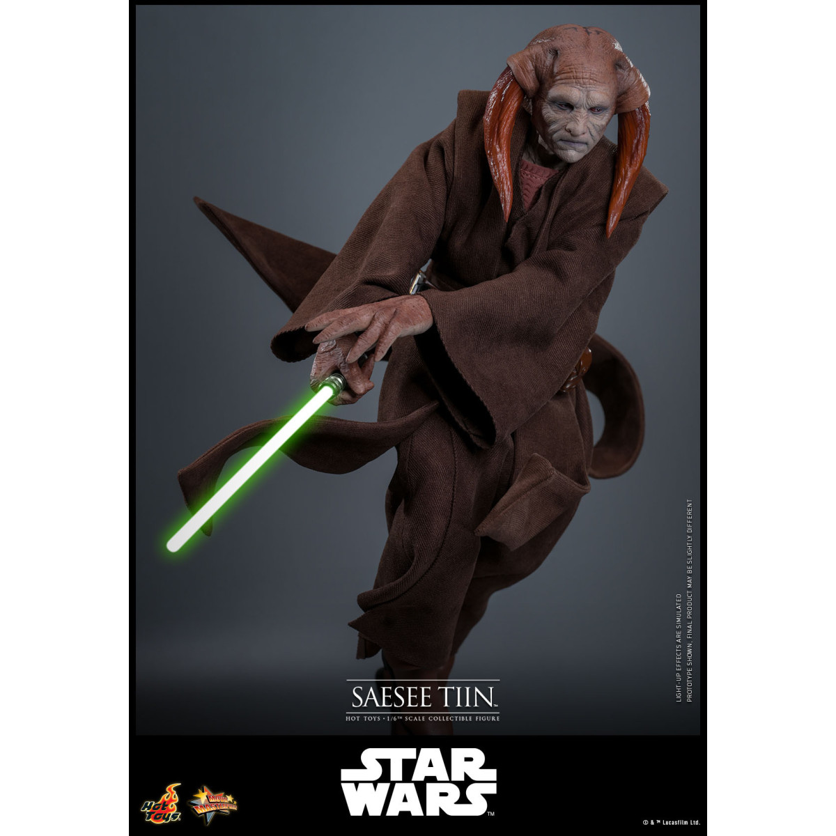 Hot Toys Star Wars - Saesee Tiin MMS1/6 - Die Rache der Sith