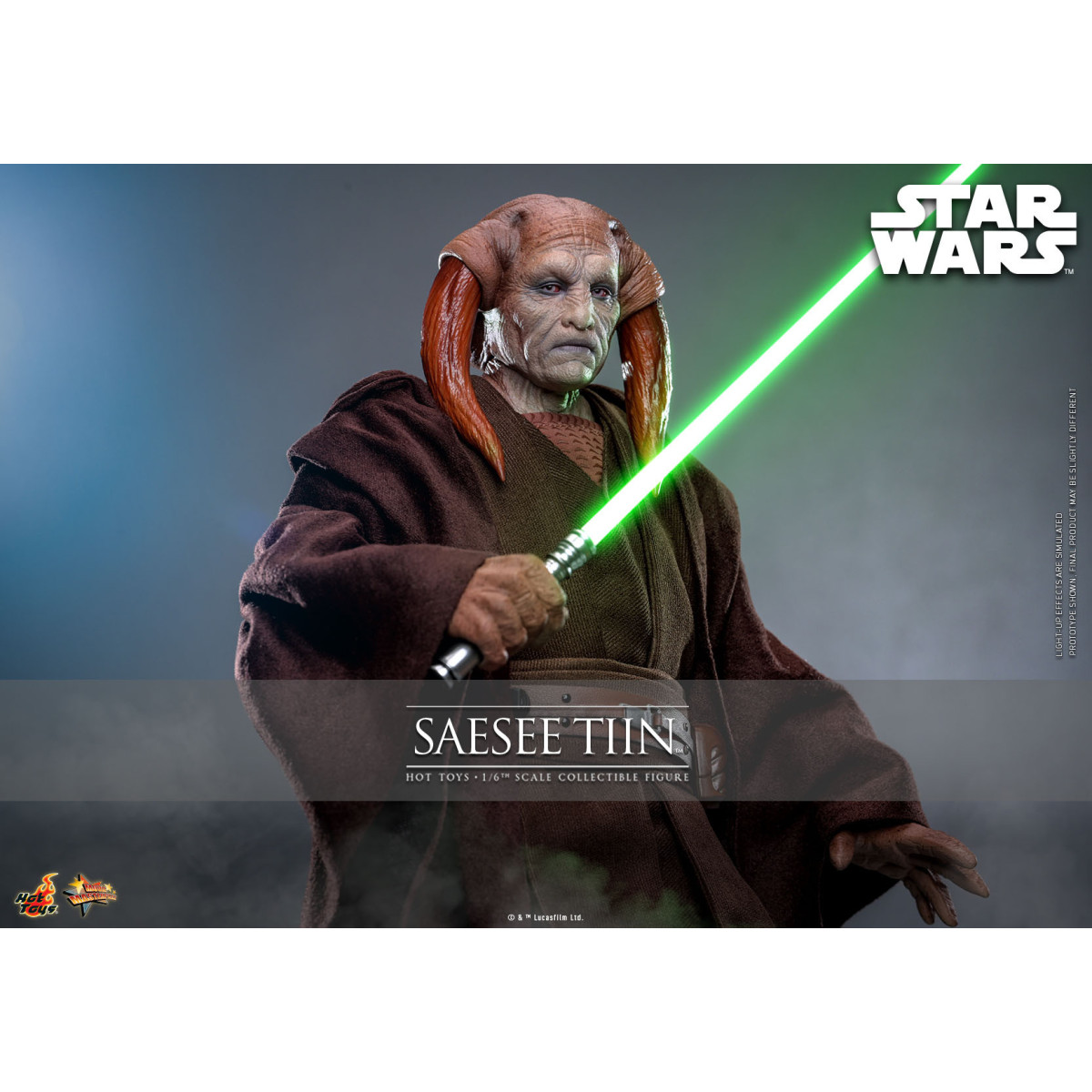 Hot Toys Star Wars - Saesee Tiin MMS1/6 - Die Rache der Sith