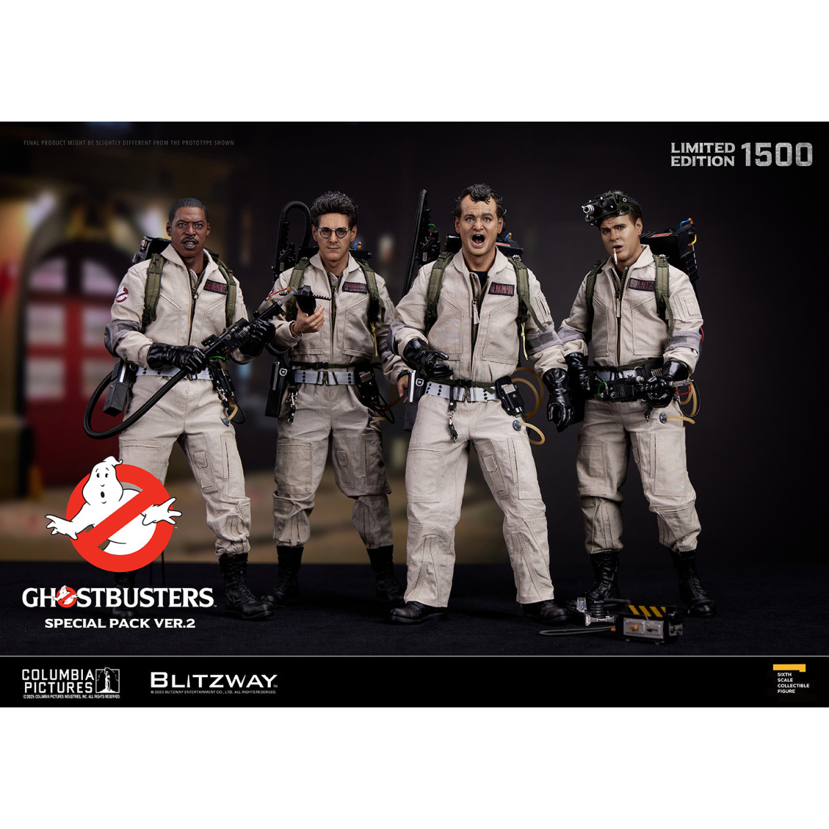 Blitzway - Ghostbusters Special Pack ver.2 1/6 - Packung mit 4 Figuren