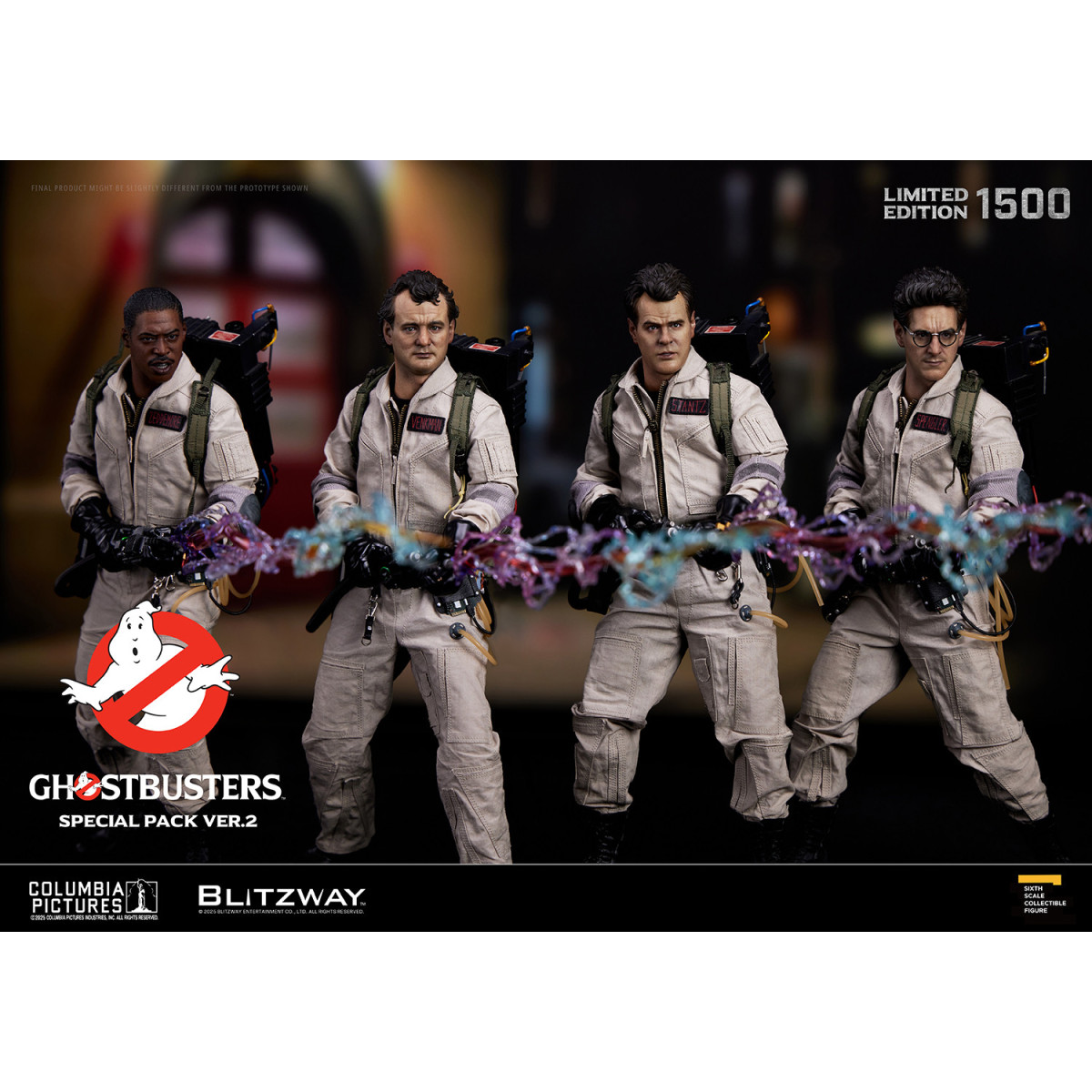 Blitzway - Ghostbusters Special Pack ver.2 1/6 - Packung mit 4 Figuren