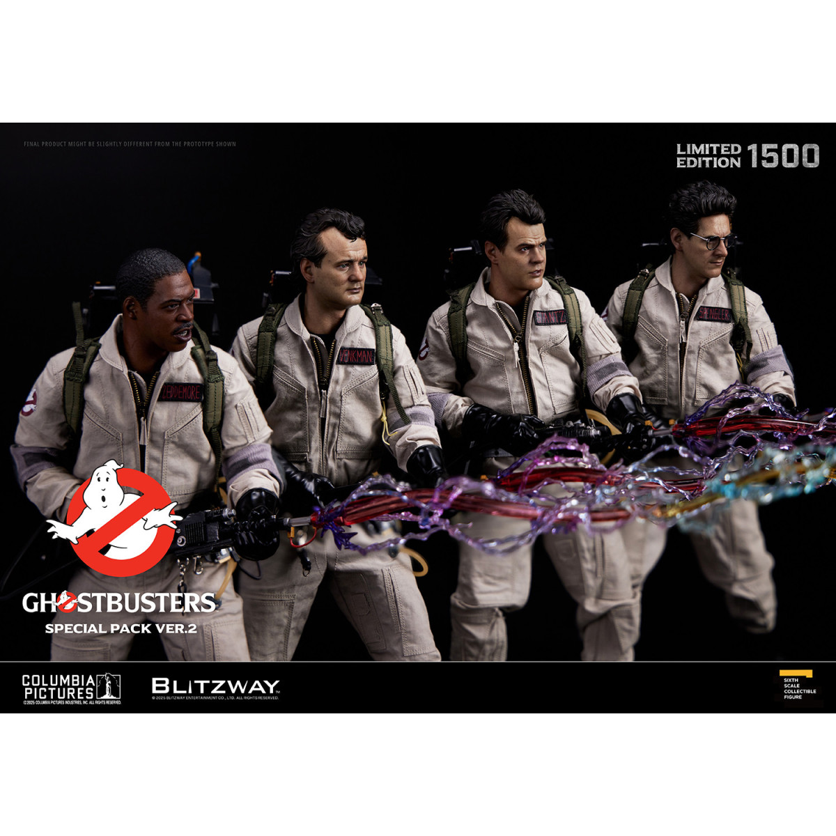 Blitzway - Ghostbusters Special Pack ver.2 1/6 - Packung mit 4 Figuren