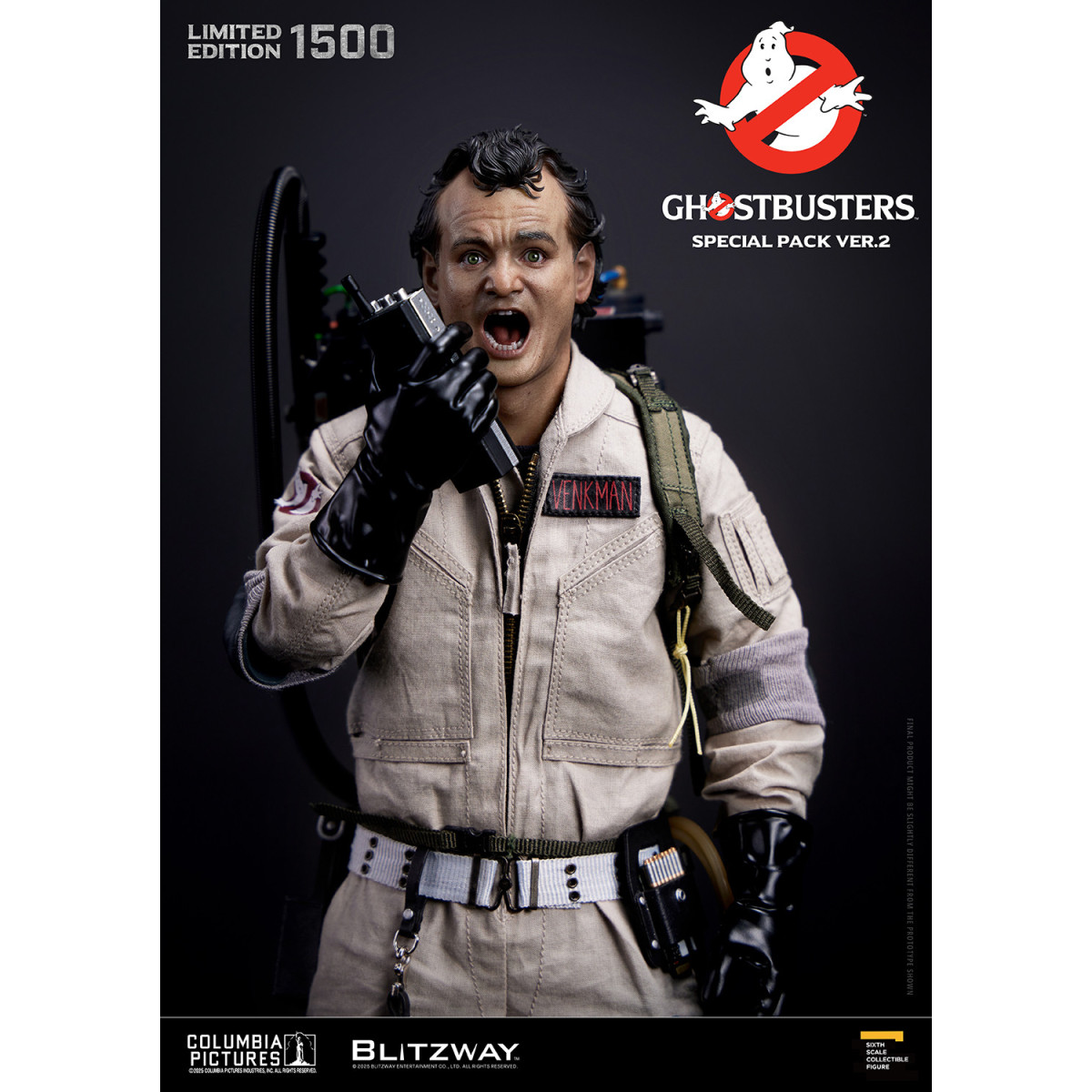 Blitzway - Ghostbusters Special Pack ver.2 1/6 - Packung mit 4 Figuren
