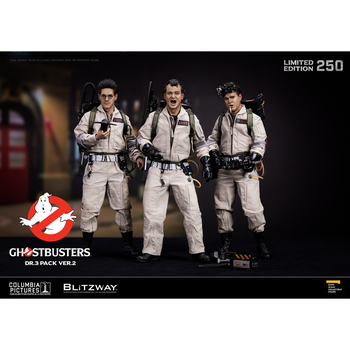 Blitzway - Ghostbusters Dr. 3 Pack ver.2 1/6 - Packung mit 3 Figuren