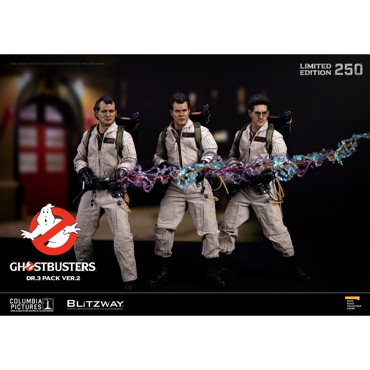 Blitzway - Ghostbusters Dr. 3 Pack ver.2 1/6 - Packung mit 3 Figuren