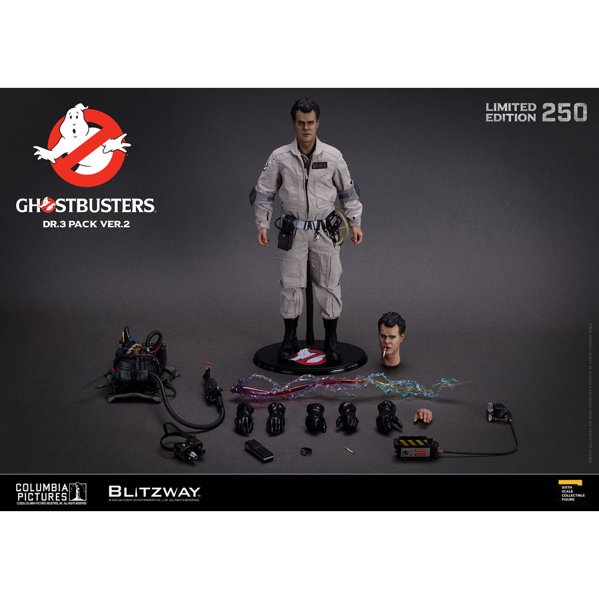 Blitzway - Ghostbusters Dr. 3 Pack ver.2 1/6 - Packung mit 3 Figuren