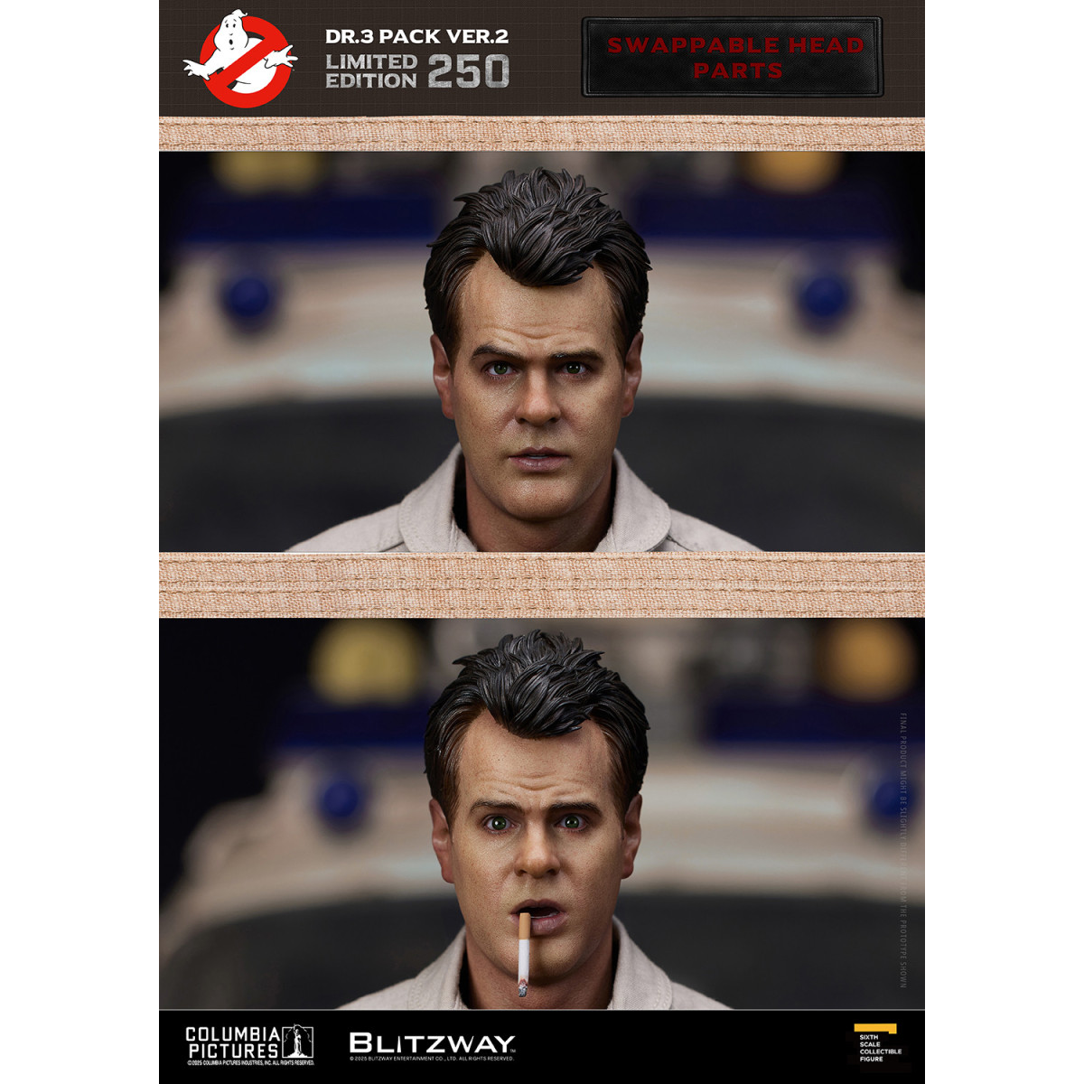 Blitzway - Ghostbusters Dr. 3 Pack ver.2 1/6 - Packung mit 3 Figuren