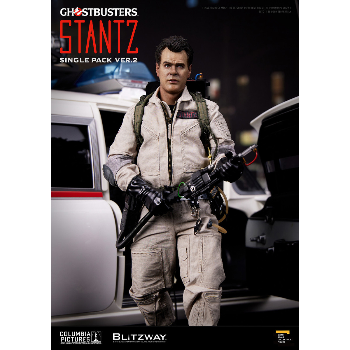 Blitzway - Ghostbusters Dr. Raymond Stantz Single Pack ver.2 1/6