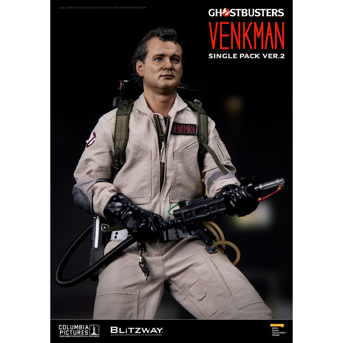 Blitzway - Ghostbusters Dr. Peter Venkman Single Pack ver.2 1/6