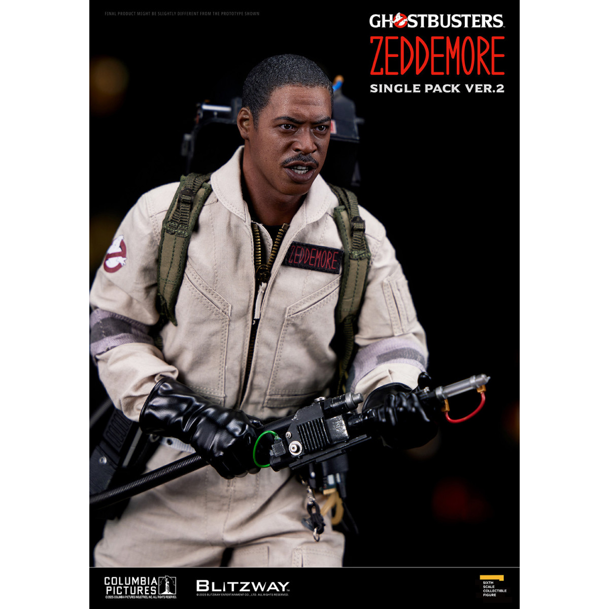Blitzway - Ghostbusters Winston Zeddemore Single Pack ver.2 1/6