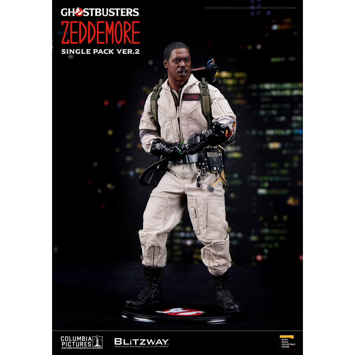 Blitzway - Ghostbusters Winston Zeddemore Single Pack ver.2 1/6