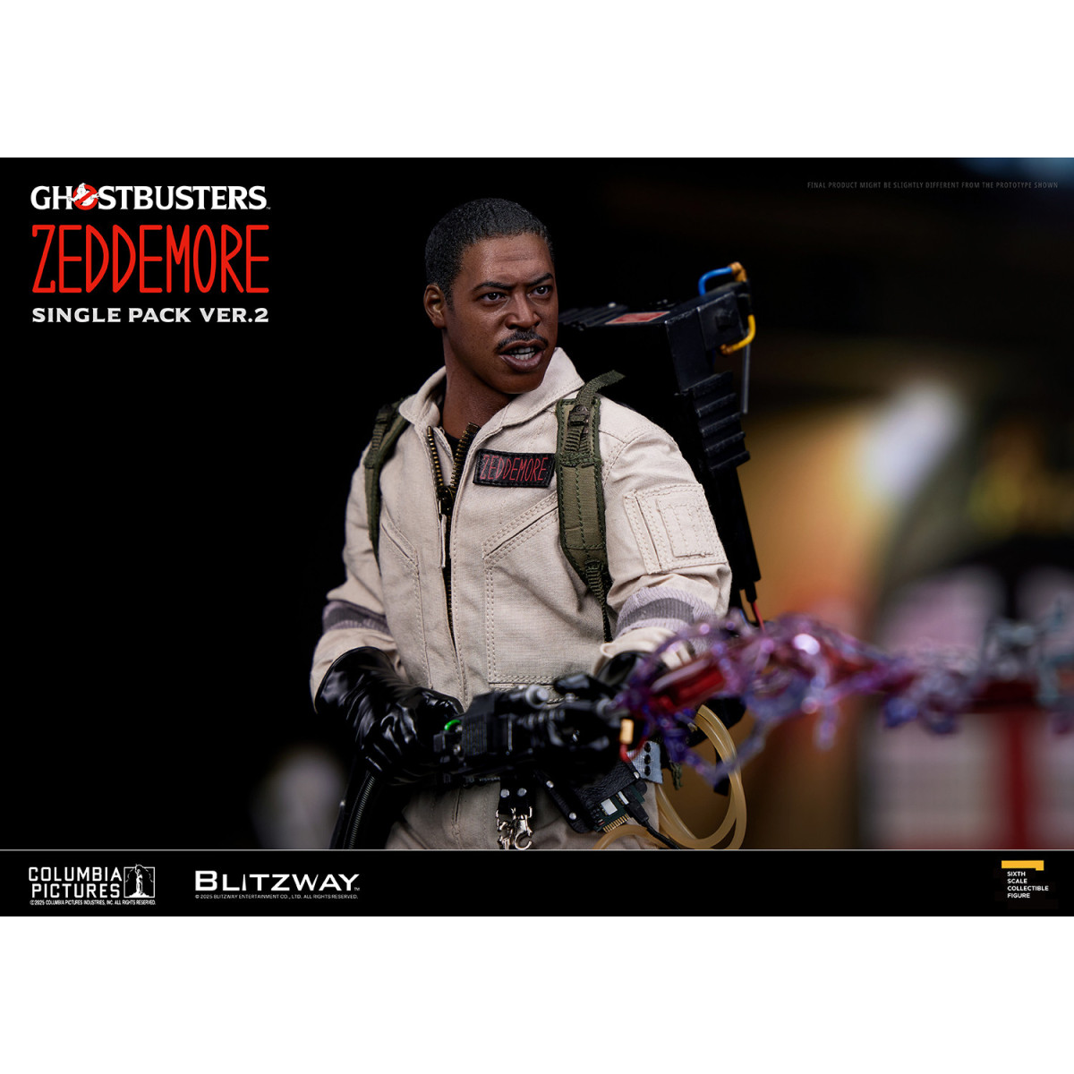 Blitzway - Ghostbusters Winston Zeddemore Single Pack ver.2 1/6