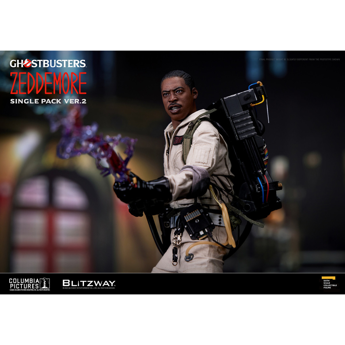 Blitzway - Ghostbusters Winston Zeddemore Single Pack ver.2 1/6