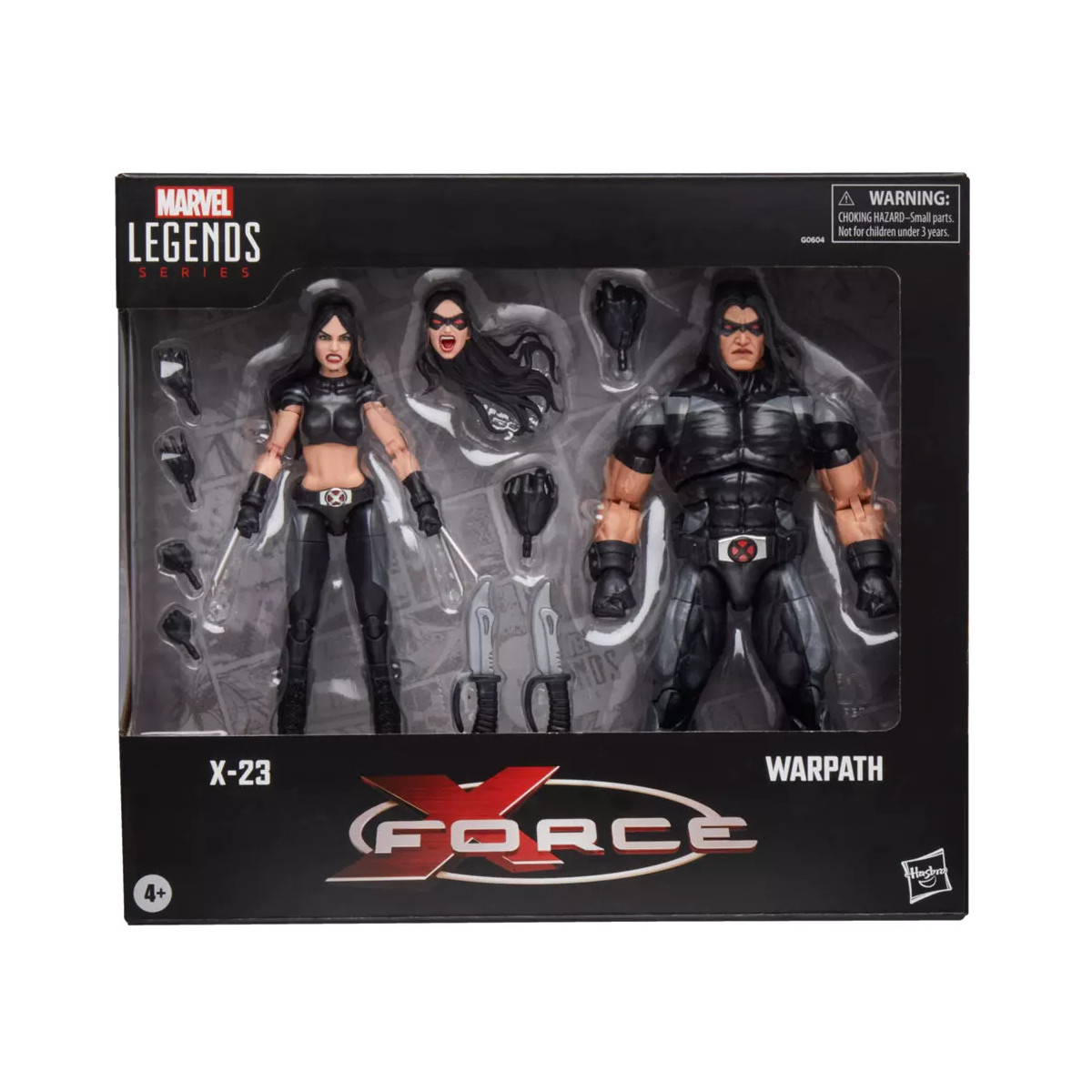 Hasbro Marvel Legends Series X-Men - X-Force X-23 und Warpath