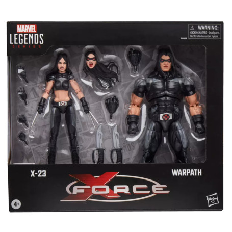 Hasbro Marvel Legends Series X-Men - X-Force X-23 und Warpath