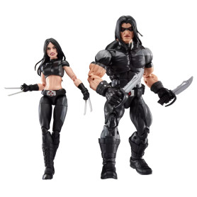 Hasbro Marvel Legends Series X-Men - X-Force X-23 und Warpath