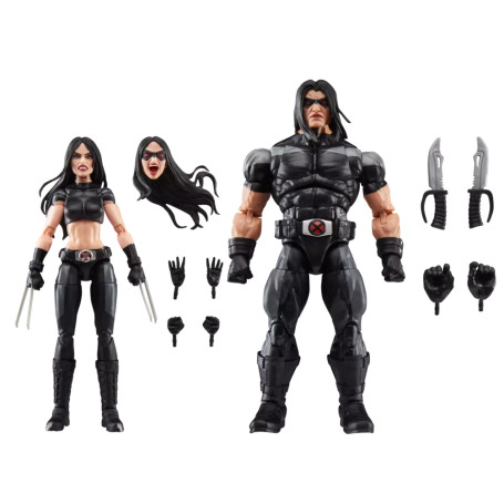 Hasbro Marvel Legends Series X-Men - X-Force X-23 und Warpath