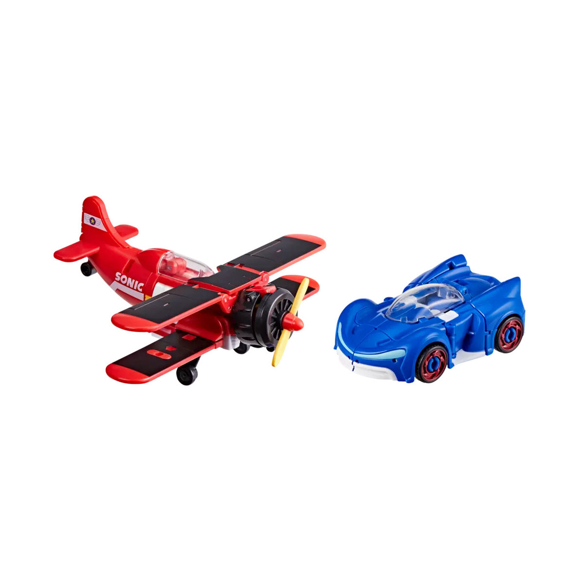 Hasbro - Transformers Collaborative Sonic the Hedgehog x Transformers - Wingtail und Blue Booster