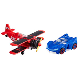 Hasbro - Transformers Collaborative Sonic the Hedgehog x Transformers - Wingtail und Blue Booster