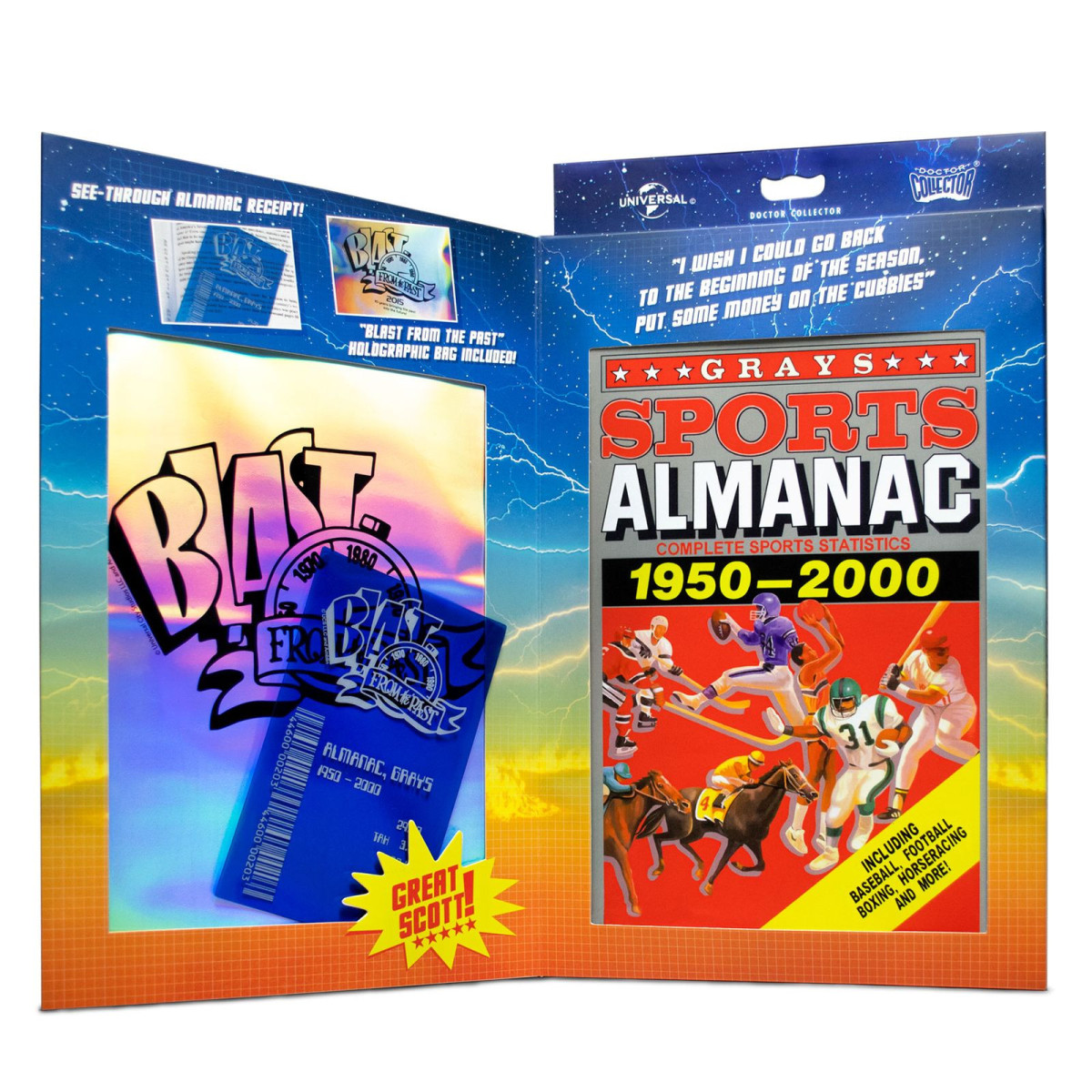Doctor Collector - Replik ALMANACH RETOUR VERS LE FUTURE - Sports Almanac BTTF