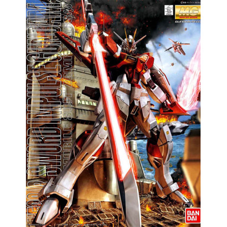 Bandai - Gunpla - Gundam 1/100 MG - ZGMF-X56S/β SWORD IMPULSE GUNDAM - Gundam Seed Destiny