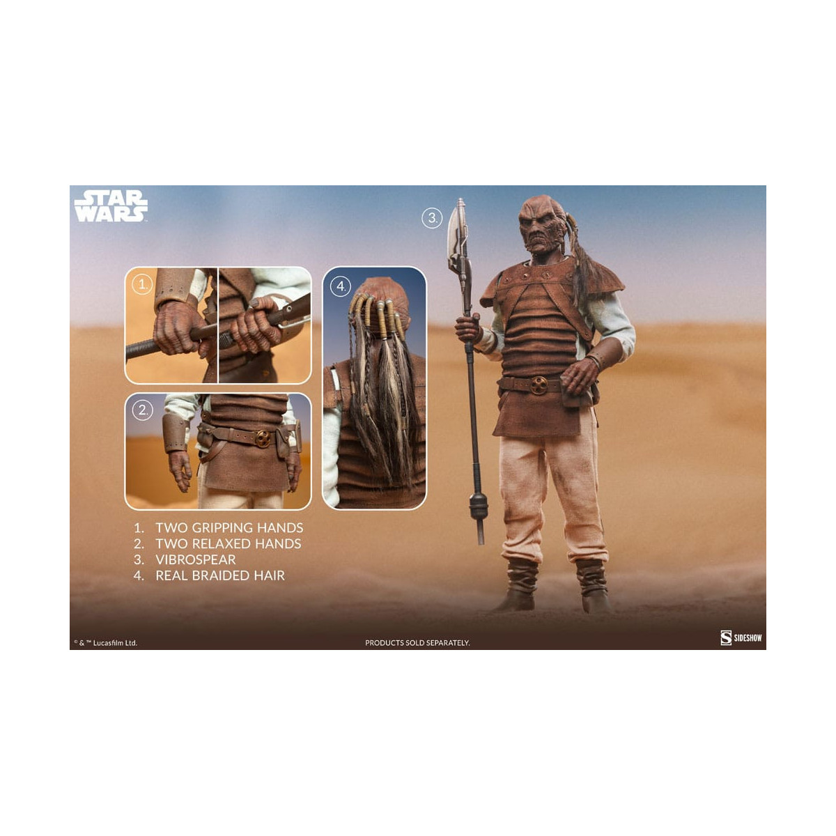 Sideshow Star Wars - Pagetti Rook 1/6 Scum and Villainy - Return of the Jedi