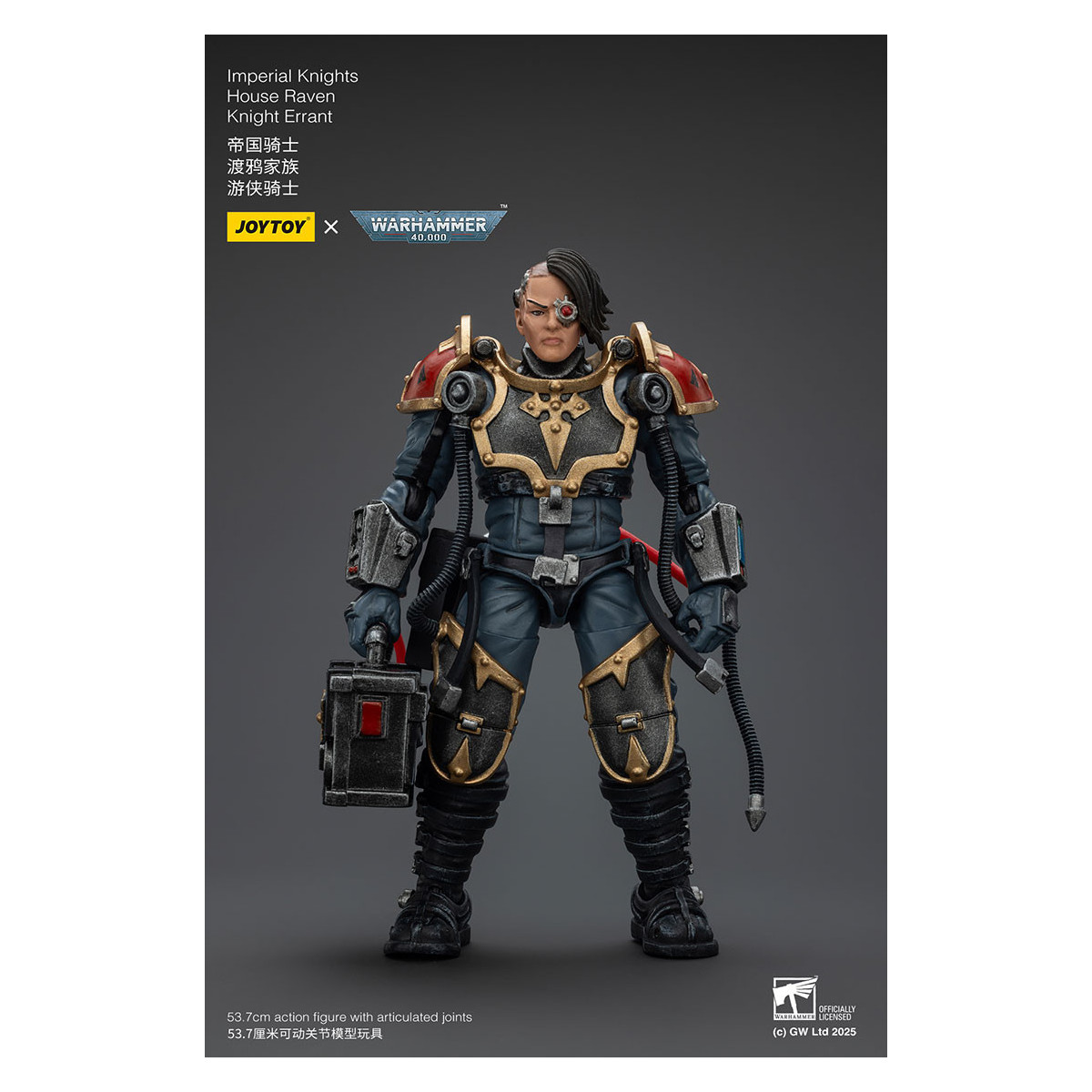 Joytoy - Imperial Knights - House Raven Knight Errant - Warhammer 40000