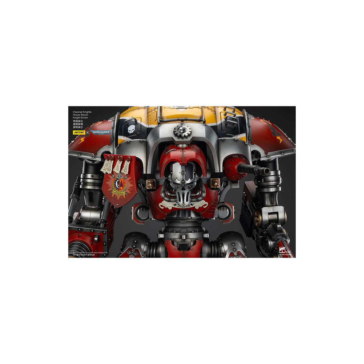 Joytoy - Imperial Knights - House Raven Knight Errant - Warhammer 40000