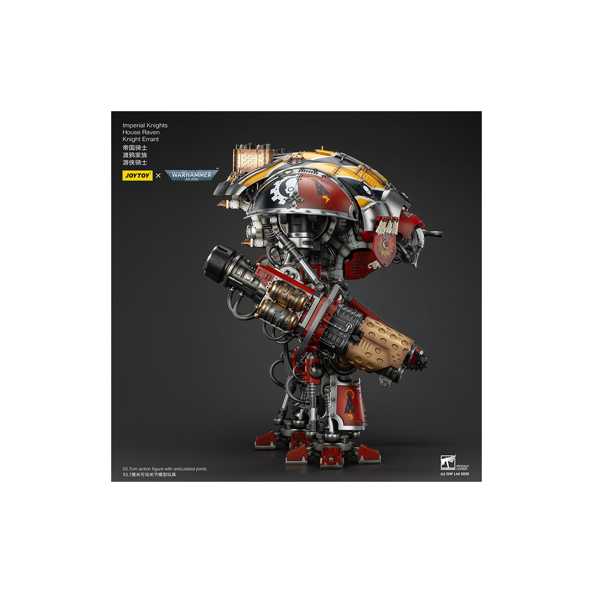 Joytoy - Imperial Knights - House Raven Knight Errant - Warhammer 40000