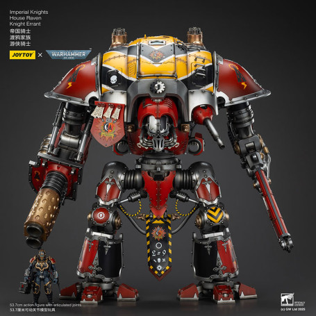 Joytoy - Imperial Knights - House Raven Knight Errant - Warhammer 40000