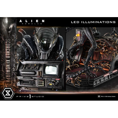 Prime 1 Studio - Scorched Xenomorph Deluxe Version 1/3 - Alien: Romulus Museum Masterline XL