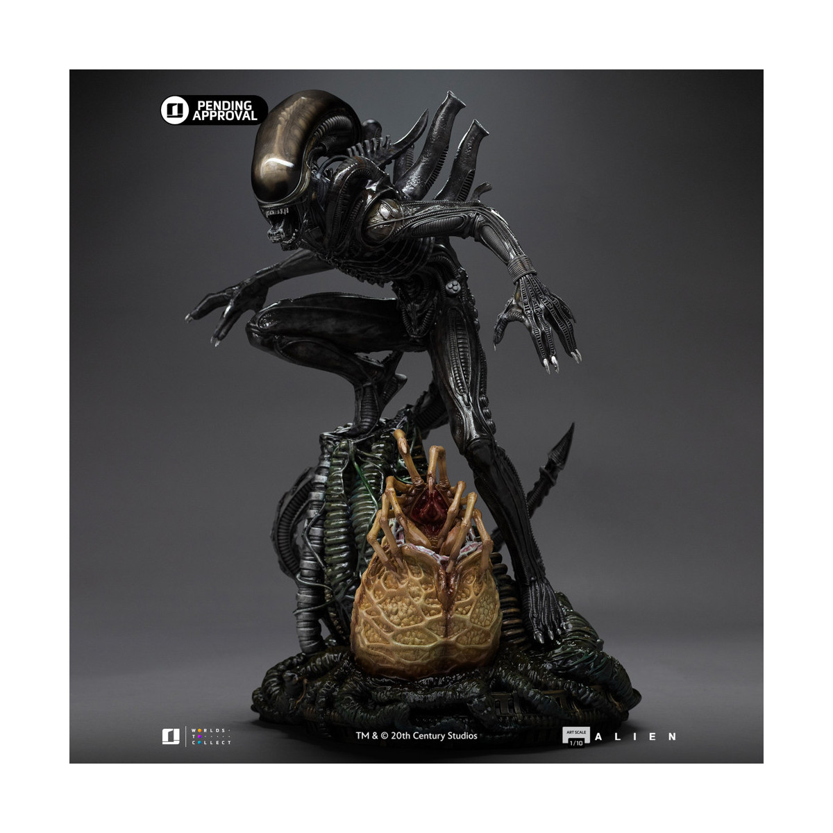 Iron Studios Star Wars - Alien Big Chap (2 heads) - Art Scale 1/10 - Alien