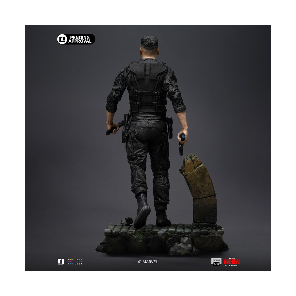 Iron Studios Marvel - Daredevil Born Again - Punisher Art Scale 1/10