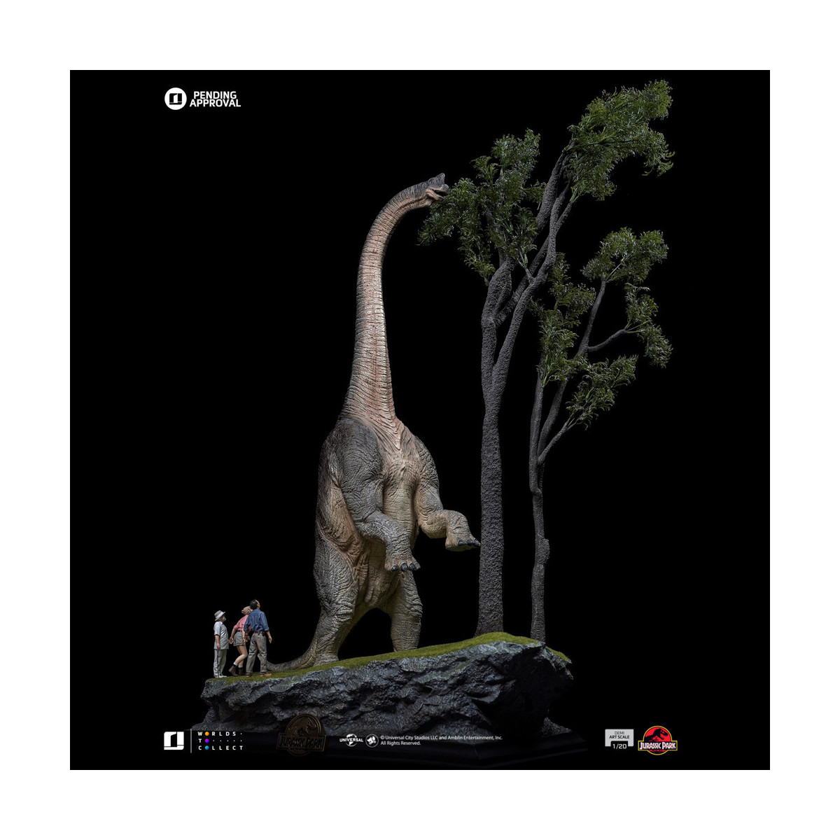 Iron Studios - Jurassic Park - Welcome to Jurassic Park Demi Art Scale 1/20 Special Edition