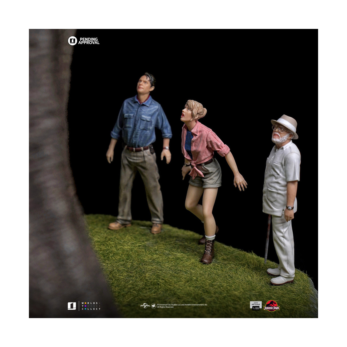 Iron Studios - Jurassic Park - Welcome to Jurassic Park Demi Art Scale 1/20 Special Edition