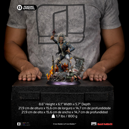 Iron Studios Iron Maiden - Eddie 50th year Anniversary 1/10 Art Scale