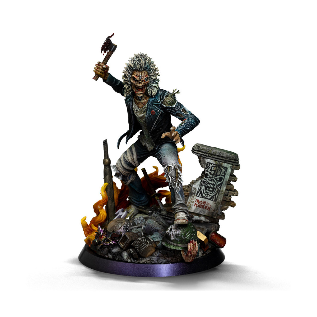 Iron Studios Iron Maiden - Eddie 50th year Anniversary 1/10 Art Scale