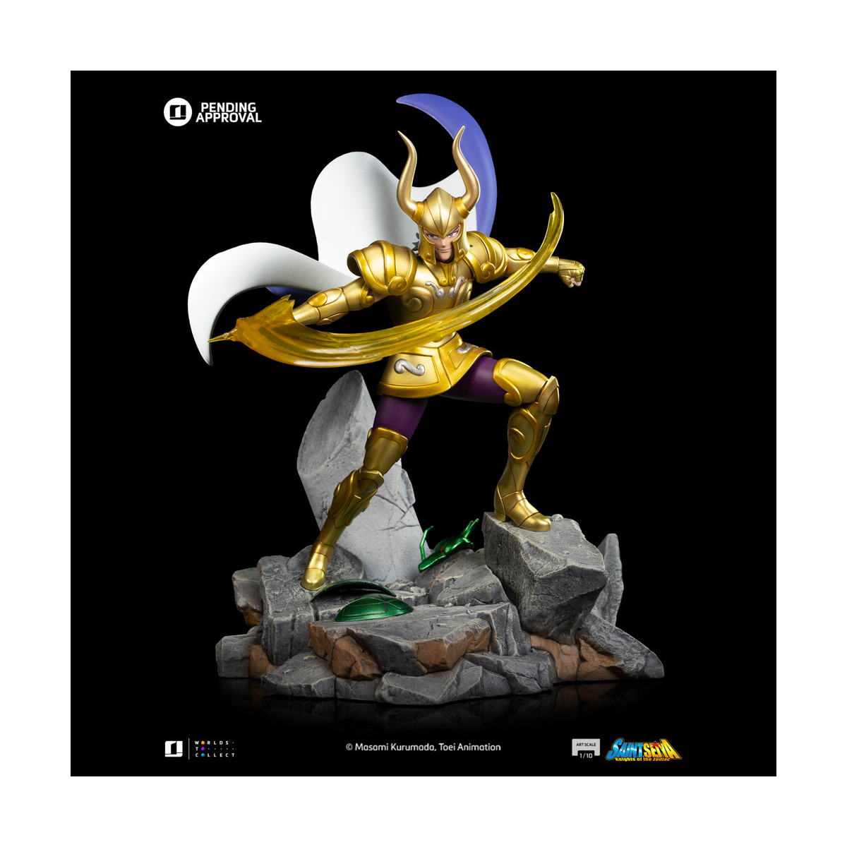 Iron Studios - Saint Seiya - Capricorn Shura Art Scale 1/10 - Die Ritter des Zodiakus