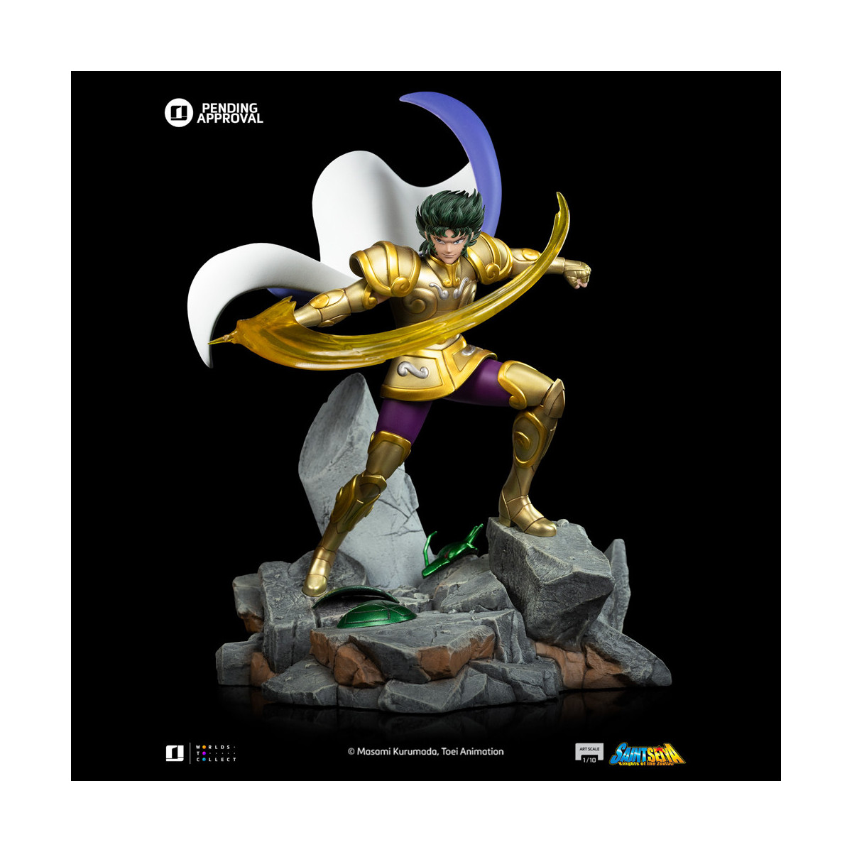 Iron Studios - Saint Seiya - Capricorn Shura Art Scale 1/10 - Die Ritter des Zodiakus
