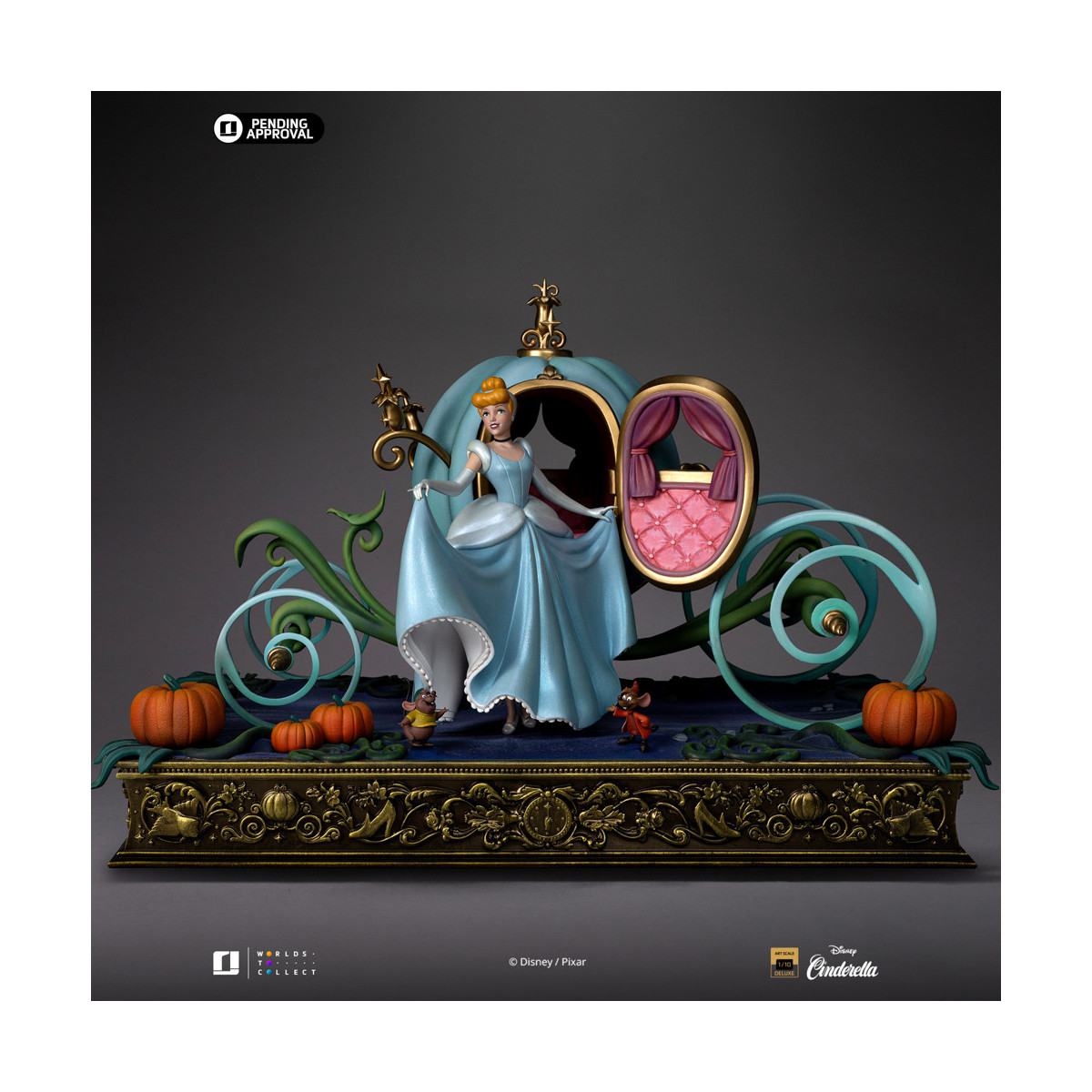 Iron Studios Disney Classics - Cinderella Deluxe Art Scale 1/10 - Aschenputtel