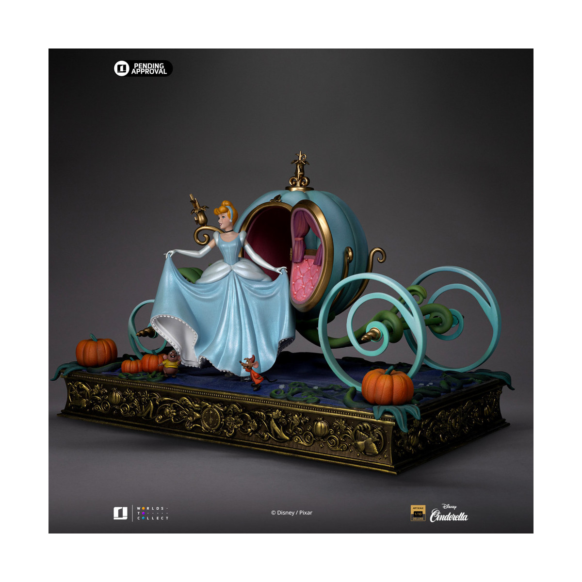 Iron Studios Disney Classics - Cinderella Deluxe Art Scale 1/10 - Aschenputtel