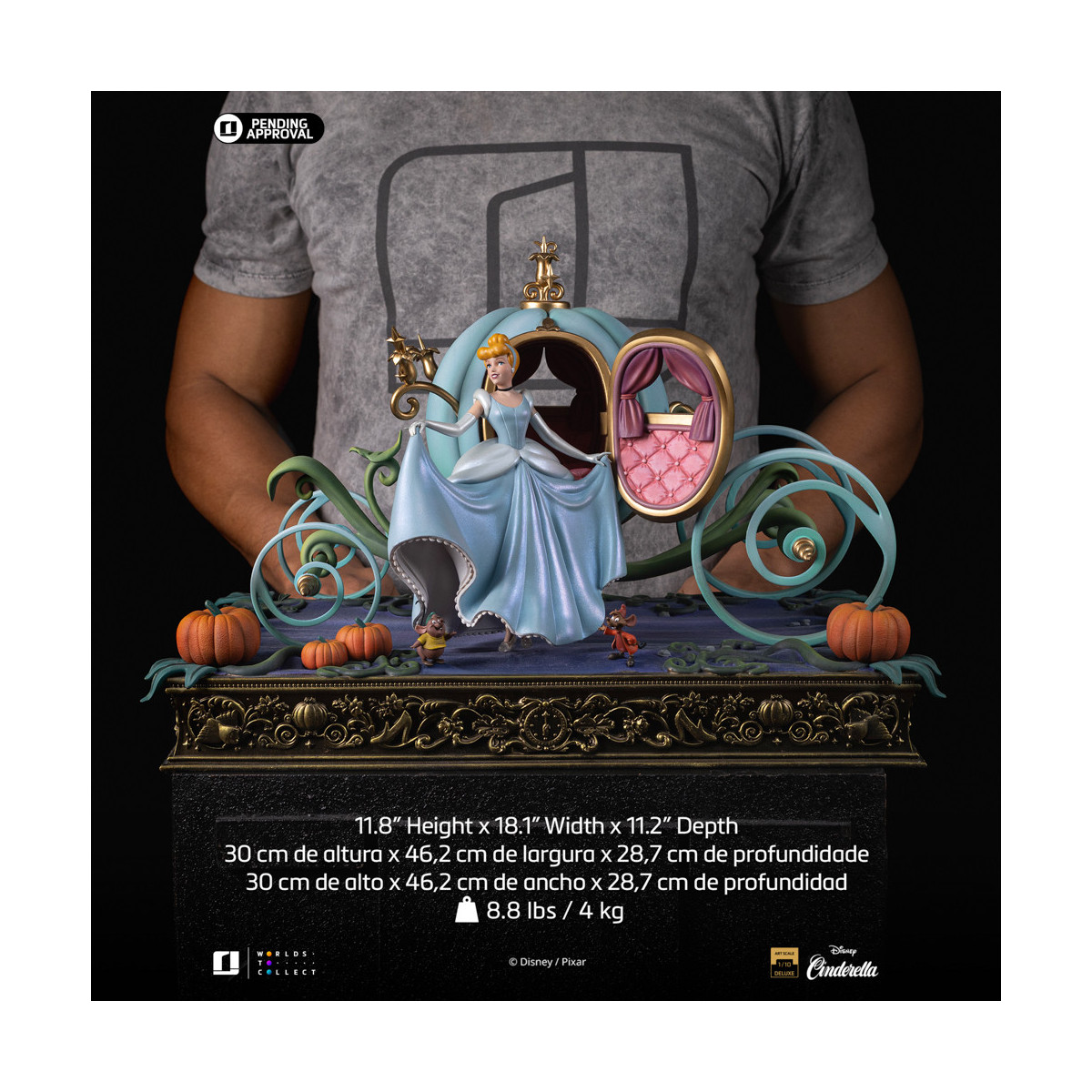 Iron Studios Disney Classics - Cinderella Deluxe Art Scale 1/10 - Aschenputtel