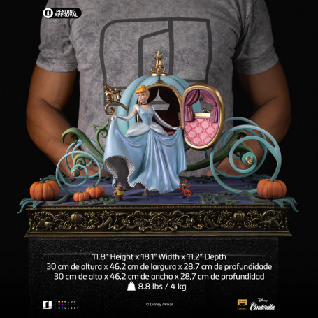Iron Studios Disney Classics - Cinderella Deluxe Art Scale 1/10 - Aschenputtel