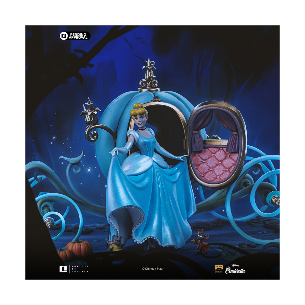 Iron Studios Disney Classics - Cinderella Deluxe Art Scale 1/10 - Aschenputtel