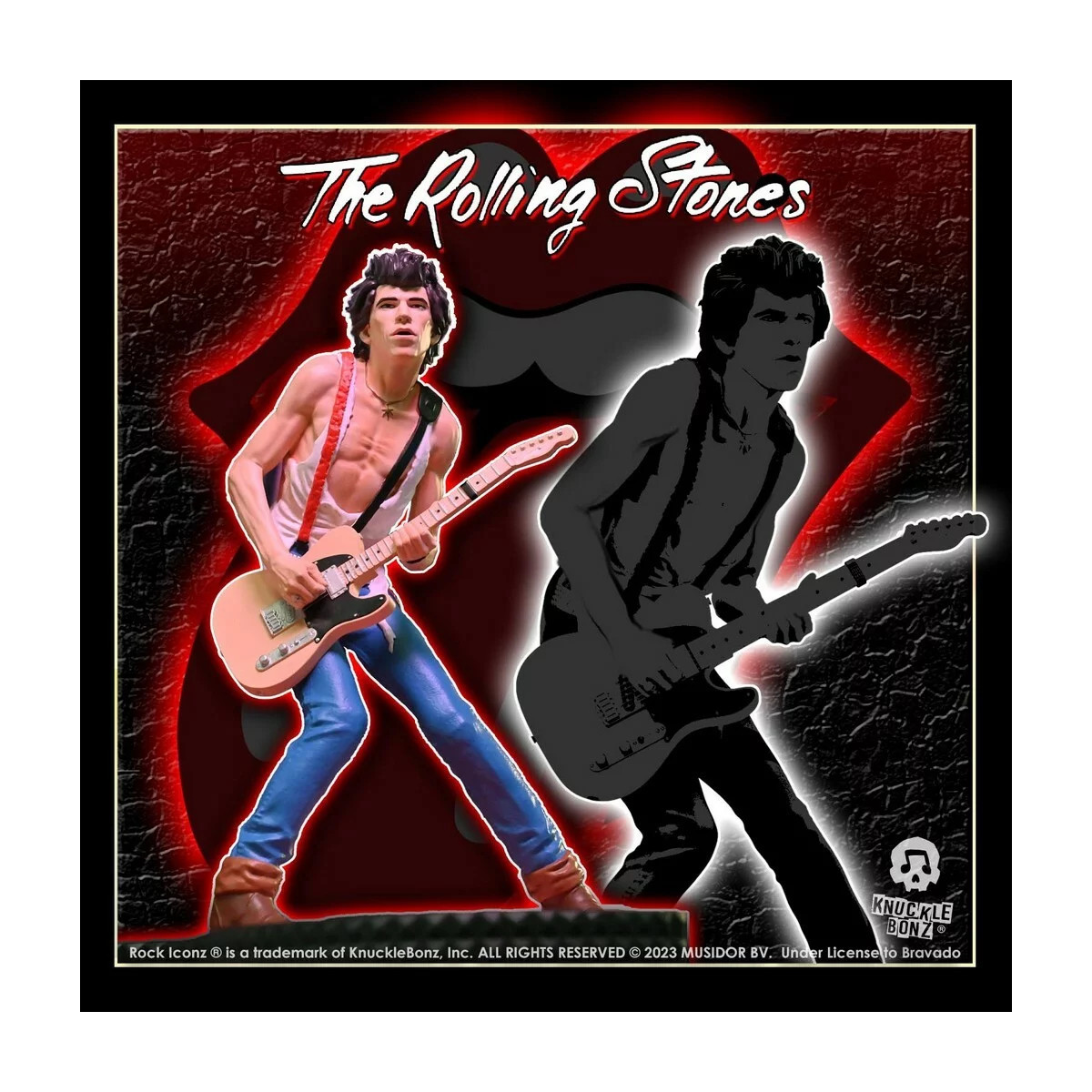 Knuckle Bonz - The Rolling Stones Rock Iconz - KEITH RICHARDS 1/9