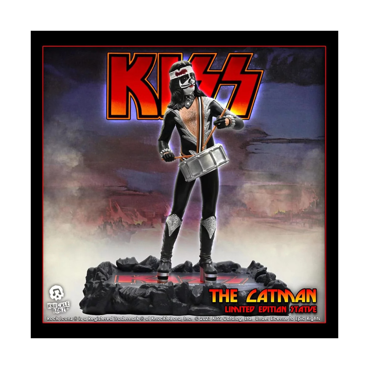 Knuckle Bonz - KISS Rock Iconz - The Catman (Destroyer) 1/9