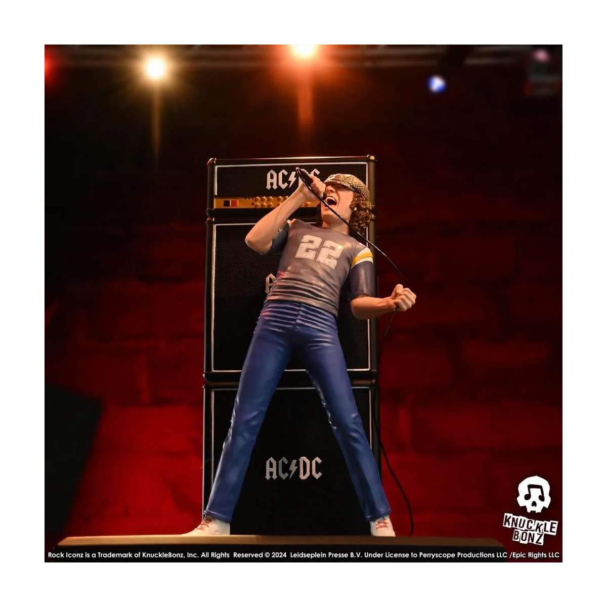 Knuckle Bonz - AC/DC Rock Iconz - BRIAN JOHNSON