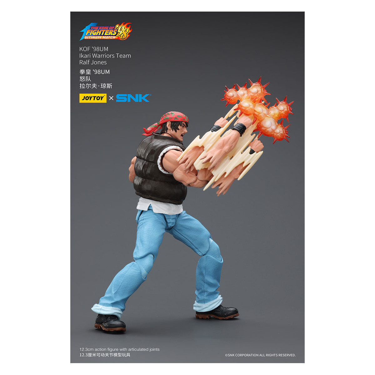 Joytoy X SNK- The King of Fighters 98 UM - Ralf Jones - Ikari Warriors Team