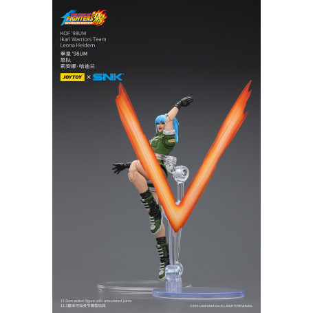 Joytoy X SNK- The King of Fighters 98 UM - Leona Heidern - Ikari Warriors Team