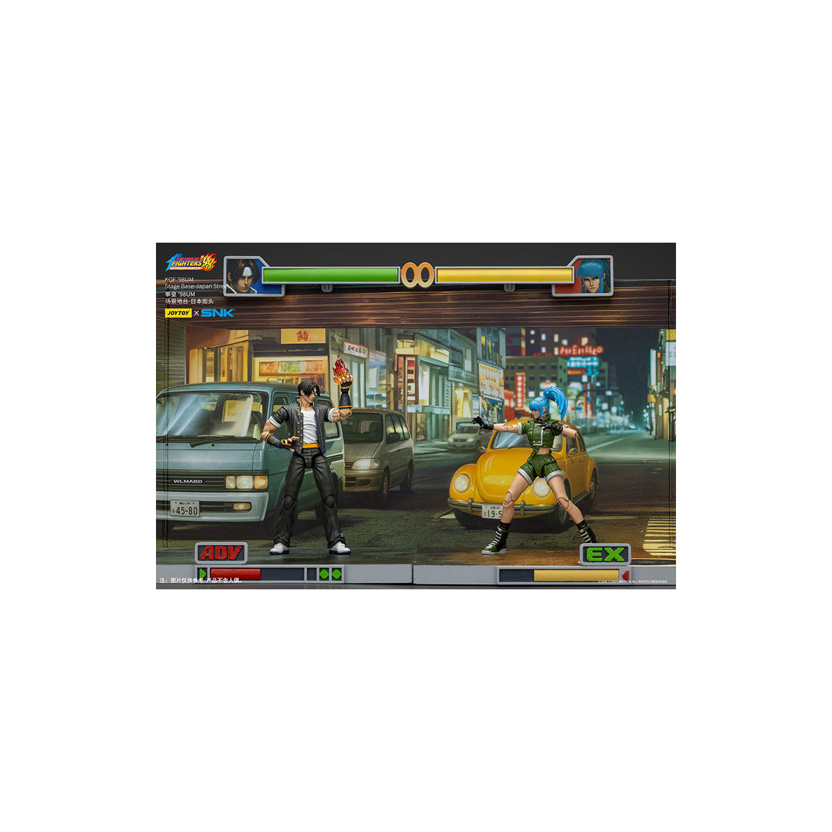 Joytoy X SNK- The King of Fighters 98 UM - Stage Base Japan Street